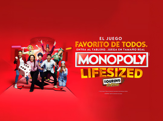 MONOPOLY Lifesized Touring Edition México