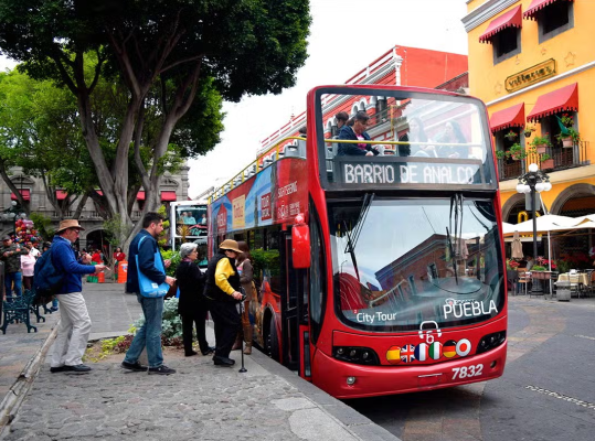 Autobús turístico de Puebla