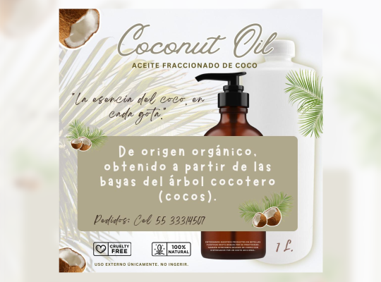 15% DE DESCUENTO - COCONUT OIL