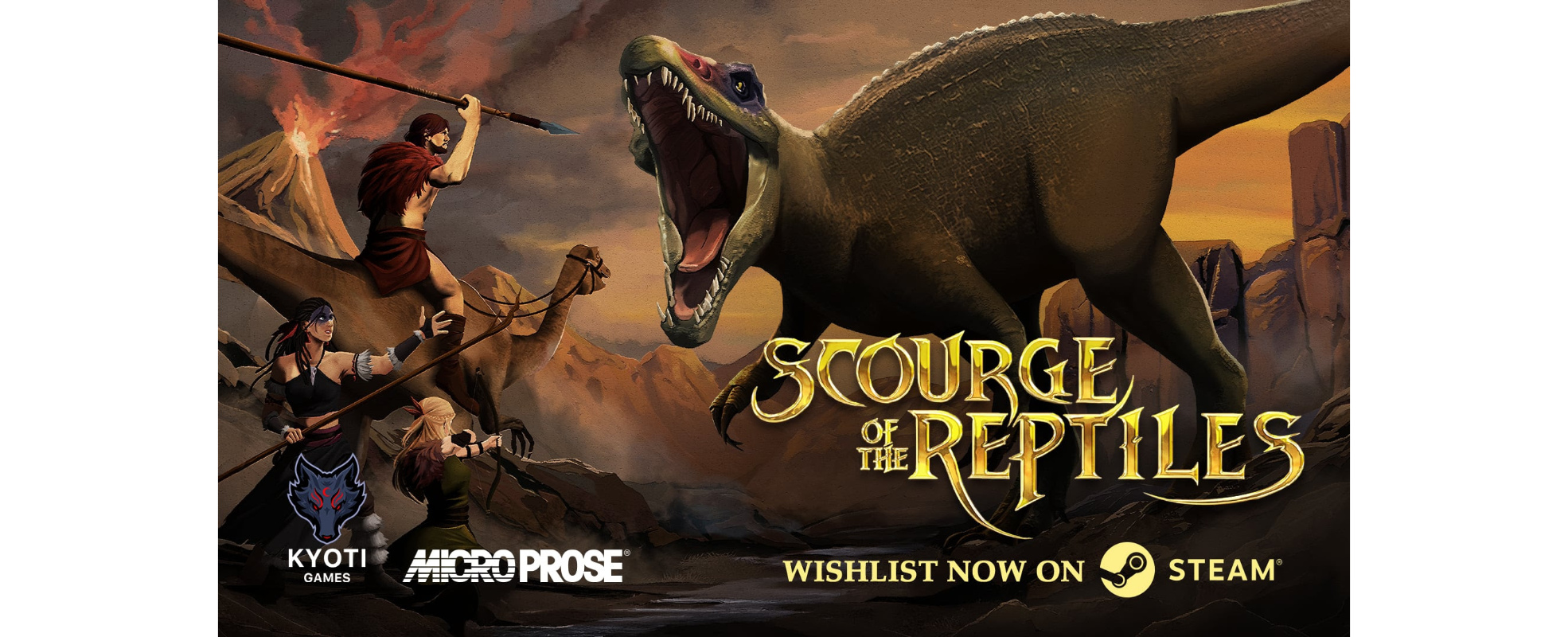 MicroProse anuncia "Scourge of the Reptiles", un RPG táctico donde los dinosaurios se convierten en armas de guerra