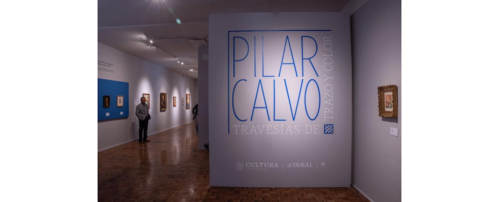 “Pilar Calvo. Travesías de trazo y color”, testimonio del virtuosismo de una de las más destacadas pintoras de nuestro país