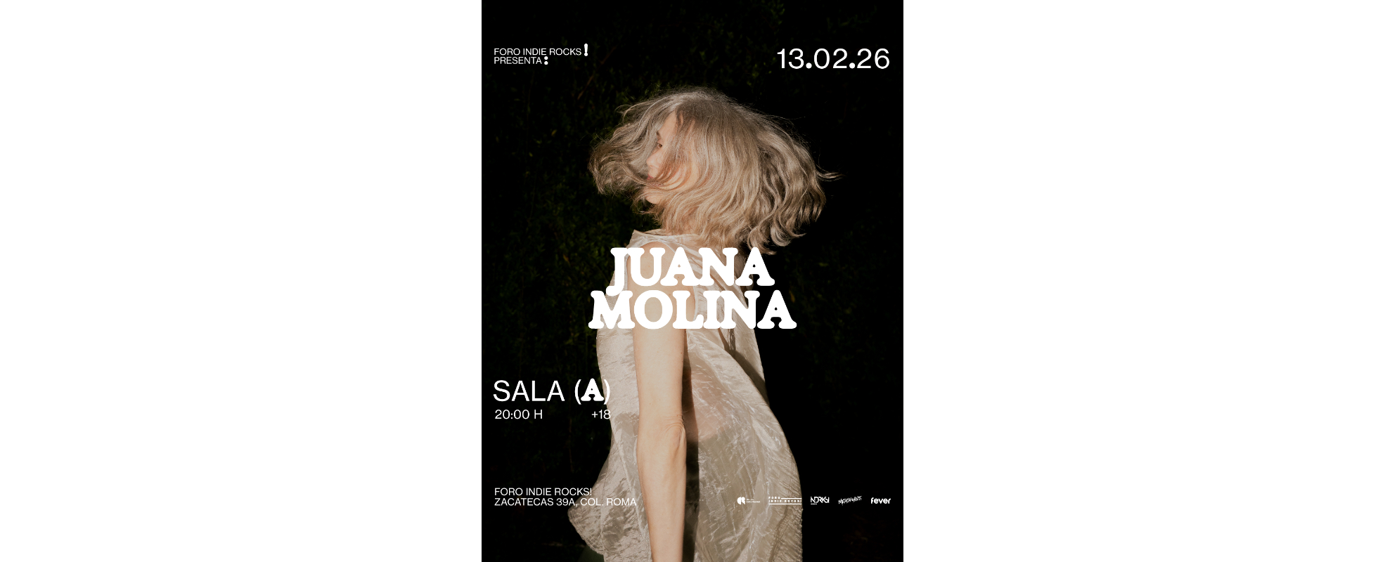 Juana Molina regresa a México con su nuevo álbum, "Doga"