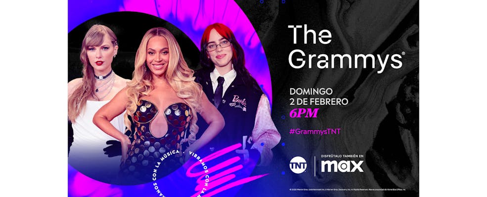 Este 2 de febrero, TNT y Max transmitirán en vivo la 67ª entrega anual de los GRAMMYs, con Trevor Noah como anfitrión