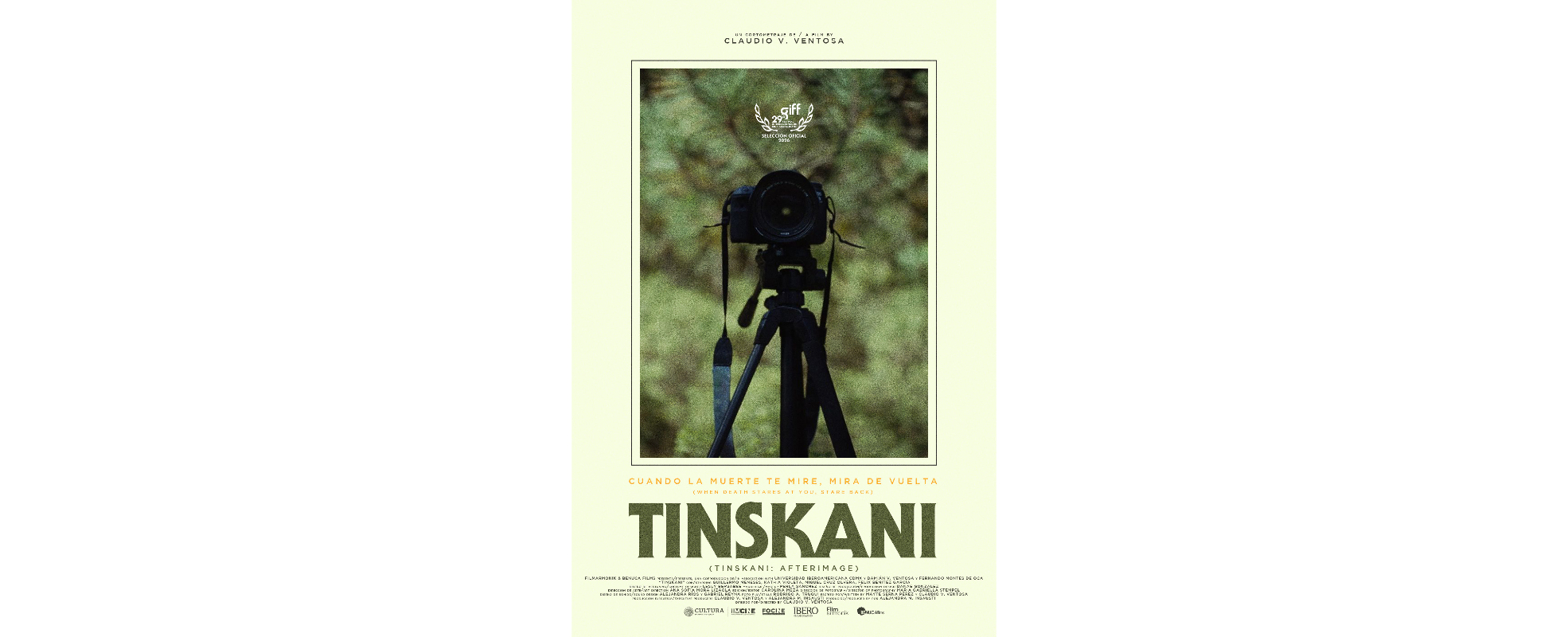 Claudio V. Ventosa presenta "Tinskani", un cortometraje sobre la violencia detrás de la nota roja