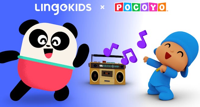 Pocoyó llega a Lingokids con contenido y juegos exclusivos