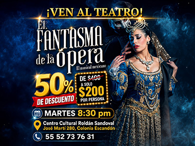 EL FANTASMA DE LA ÓPERA