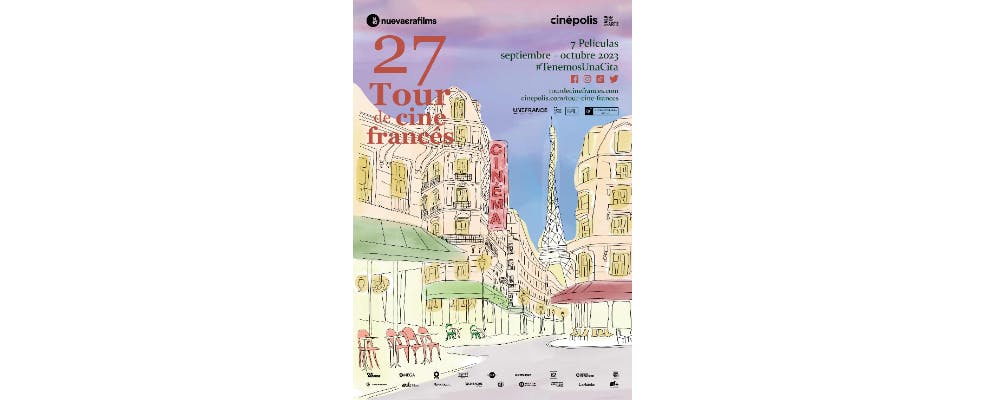 El 27o Tour de Cine Francés está de regreso