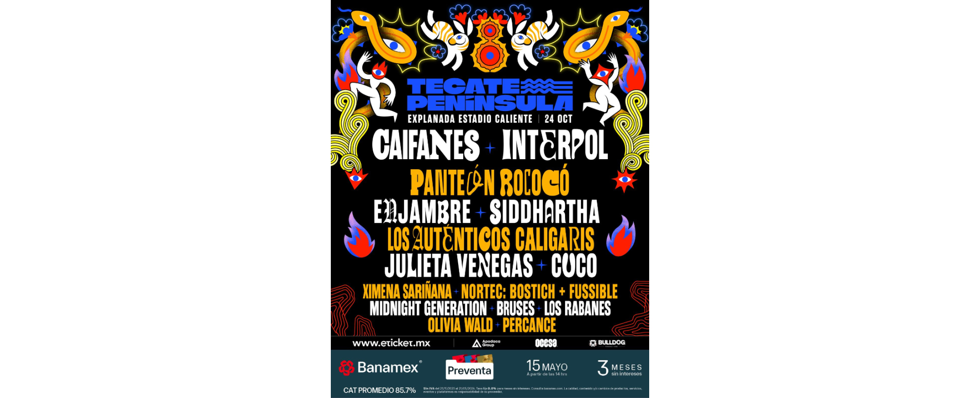 Tecate Península 2026: Inicia una nueva etapa del festival fronterizo