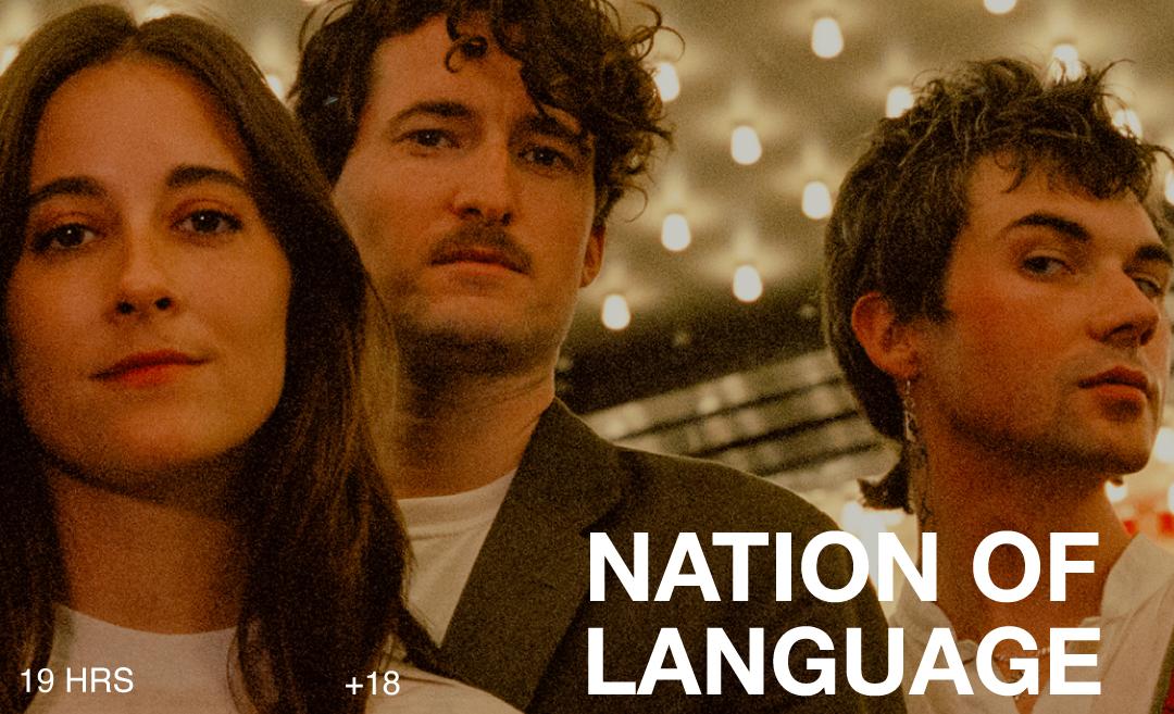 Hipnosis Presenta: Nation of Language en Foro Indie Rocks! 19 de febrero de 2026