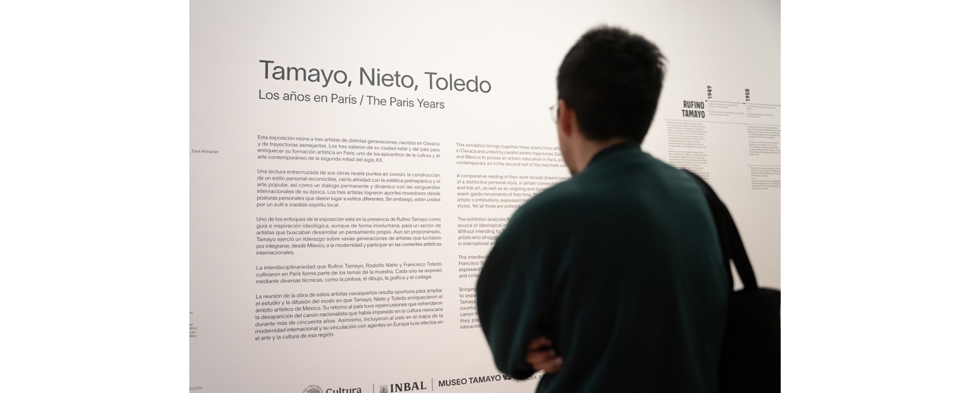 “Tamayo, Nieto, Toledo. Los años en París” abre al público en el Museo Tamayo