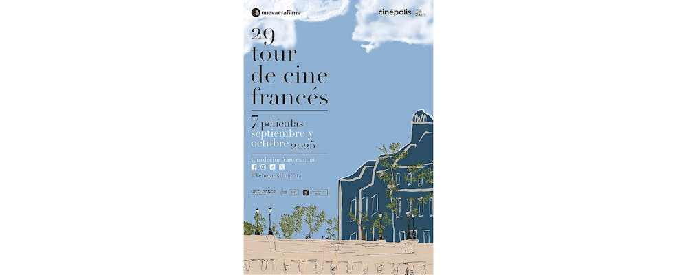 El 29º Tour de Cine Francés revela el teaser de su nuevo póster oficial