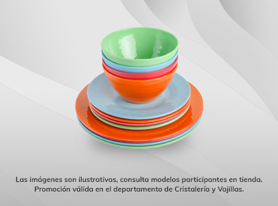 Sears Cristalería y vajillas