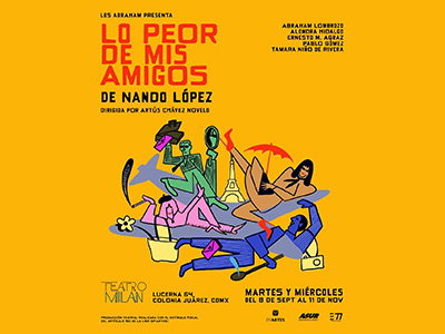 Obra de Teatro: ¨ LO PEOR DE MIS AMIGOS