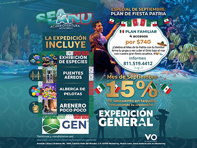 SEA LAND, Acuarioventura Monterrey