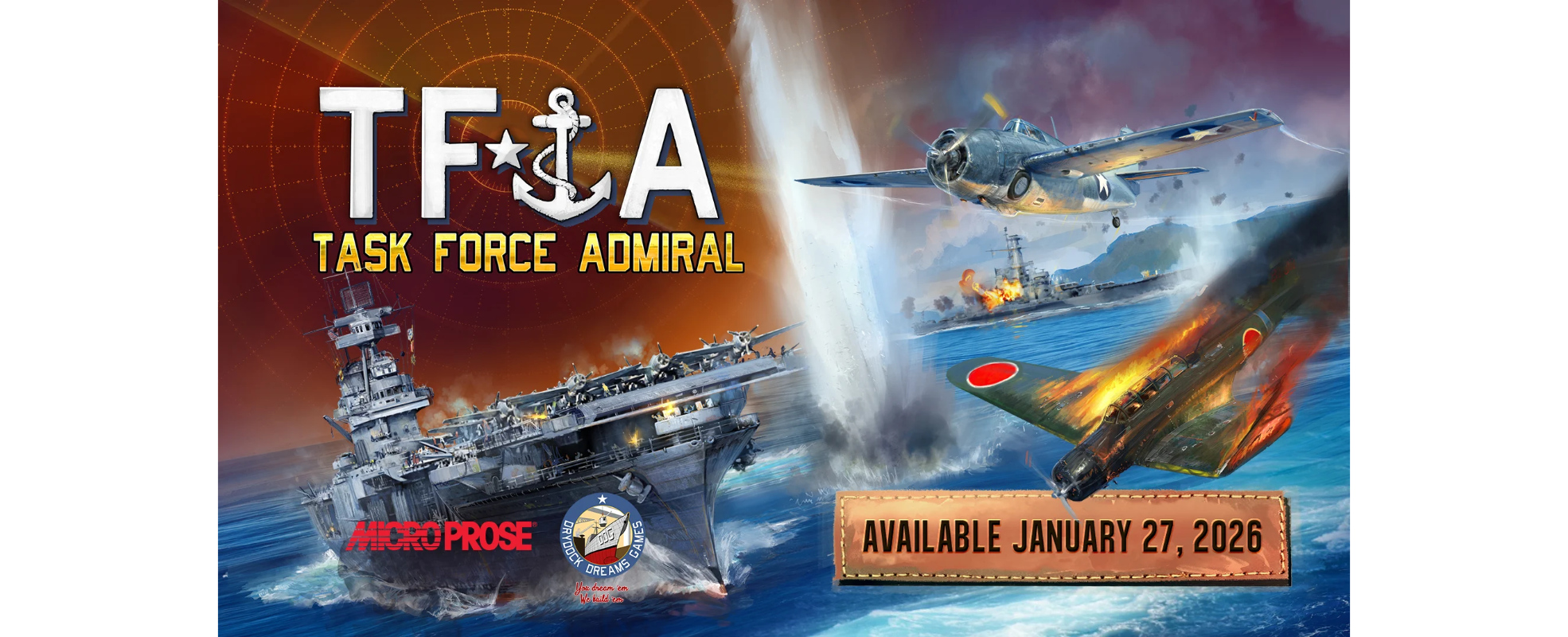 "Task Force Admiral – Vol.1: American Carrier Battles" llega a Acceso Anticipado el 27 de enero