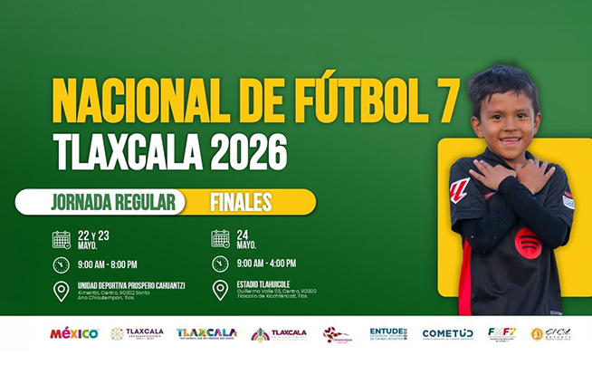 Nacional de Fútbol 7, Tlaxcala 2026