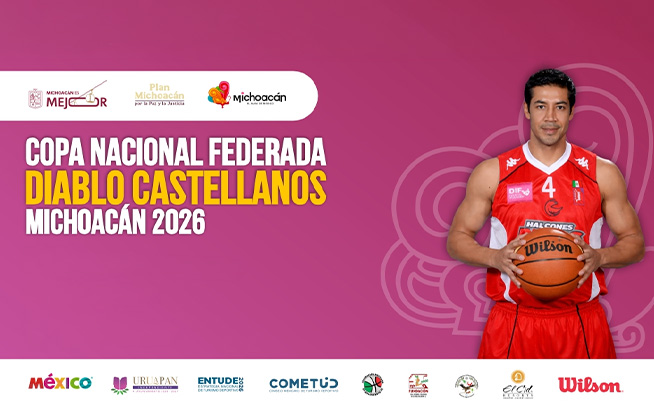 Copa Nacional Federada “Diablo” Castellanos, Michoacán 2026
