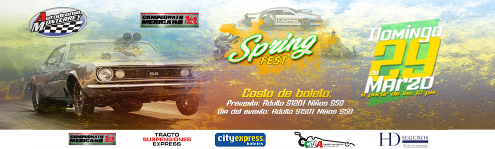 Spring Fest llega al Autódromo Monterrey