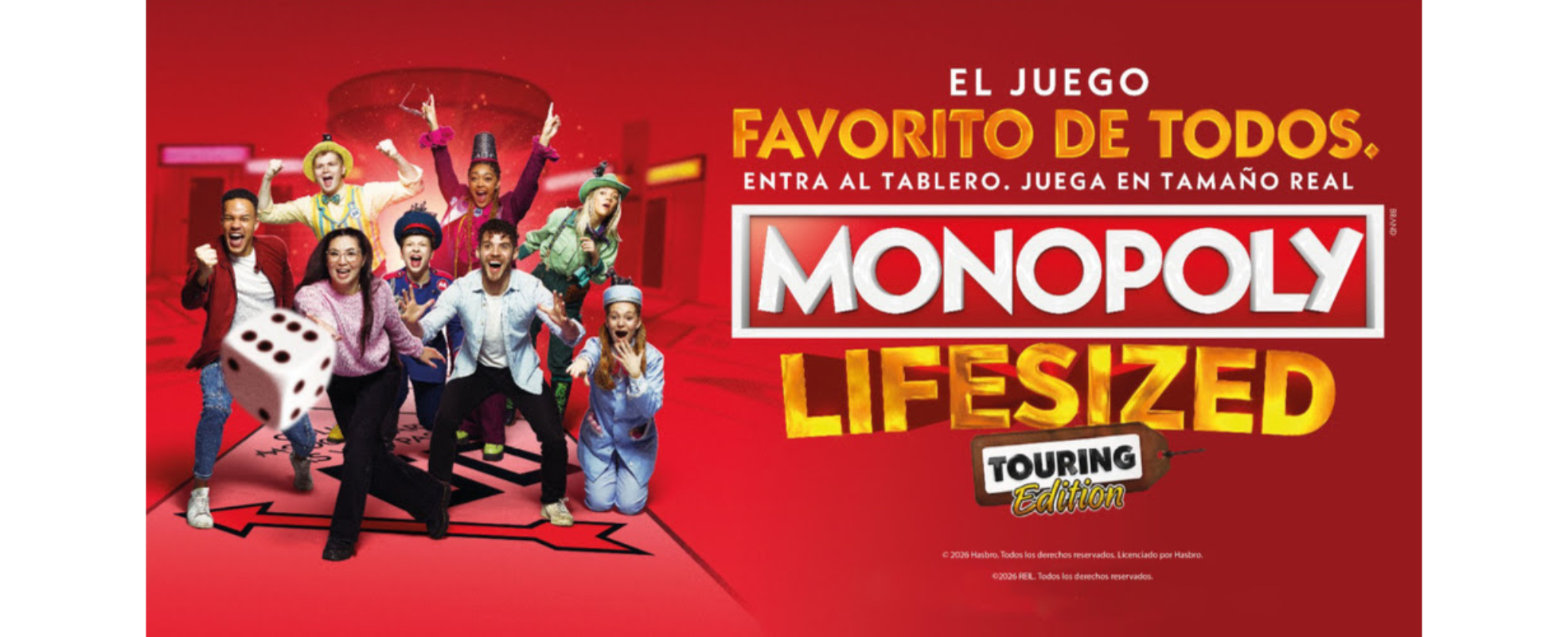Monopoly Lifesized llega a CDMX con su primera sede en Latinoamérica