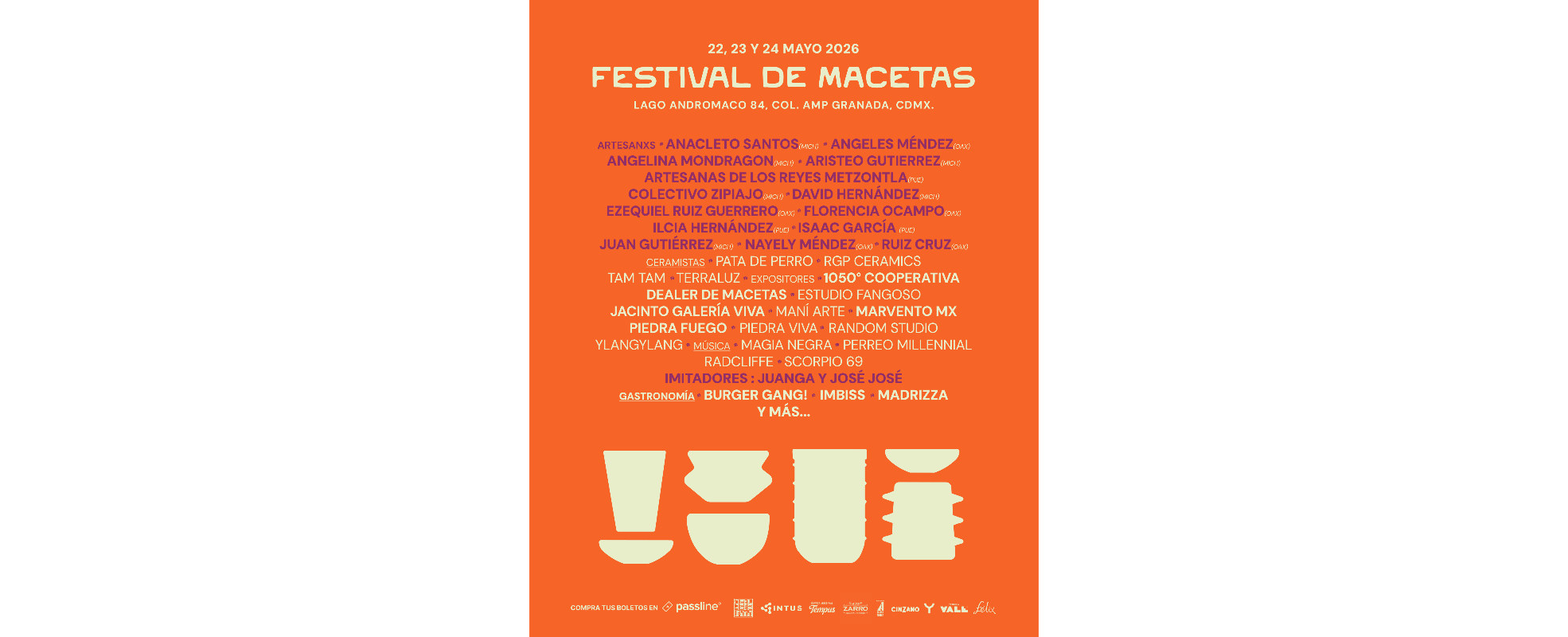 El Festival de macetas 2026 pone en el centro un objeto esencial del diseño