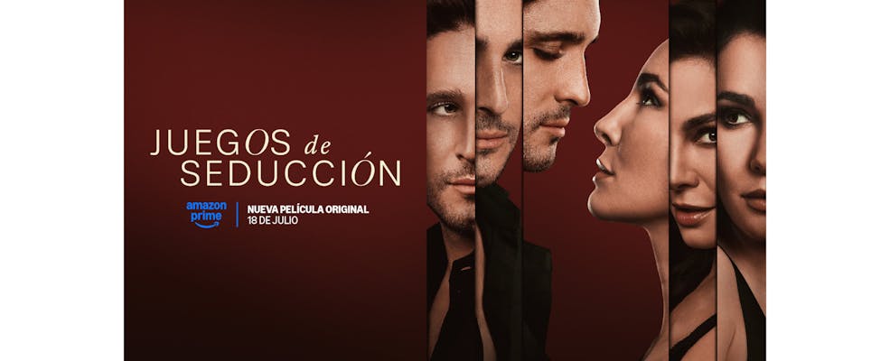Prime Video lanza el tráiler y el póster oficial de "Juegos de Seducción", su nueva película original